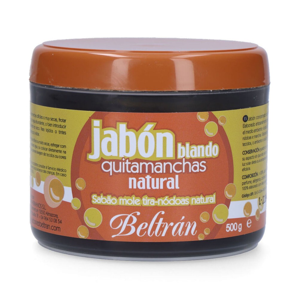 Tira Manchas Jabones Beltrán Natural Sabonete 500 g