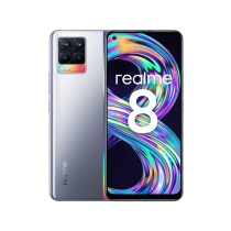 Smartphone Realme 8 4GB 64GB Nero Argentato 4 GB RAM Octa Core 6,4" 64 GB 6,4"