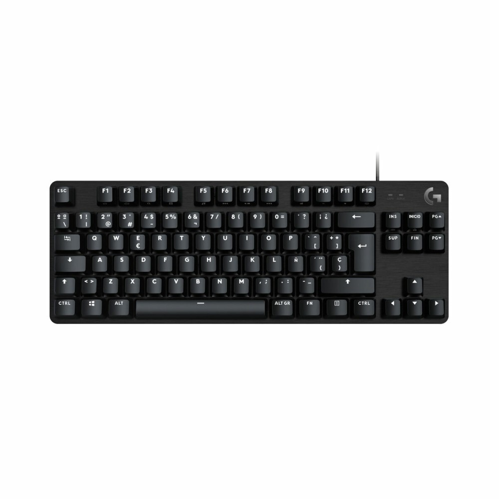 Teclado Gaming Logitech G413 TKL SE Qwerty espanhol Preto