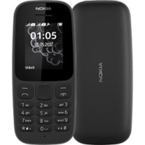 Telefono Cellulare Nokia 105SS Nero 1,8"