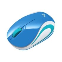 Mouse Ottico Wireless Logitech 910-002733 1000 dpi Azzurro