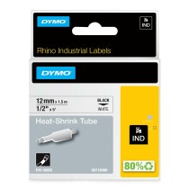 Cinta Laminada Dymo 18055 Blanco Negro