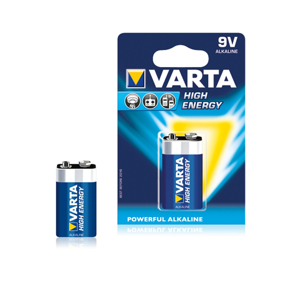 Batterie Varta 6LR61 9 V 580 mAh High Energy