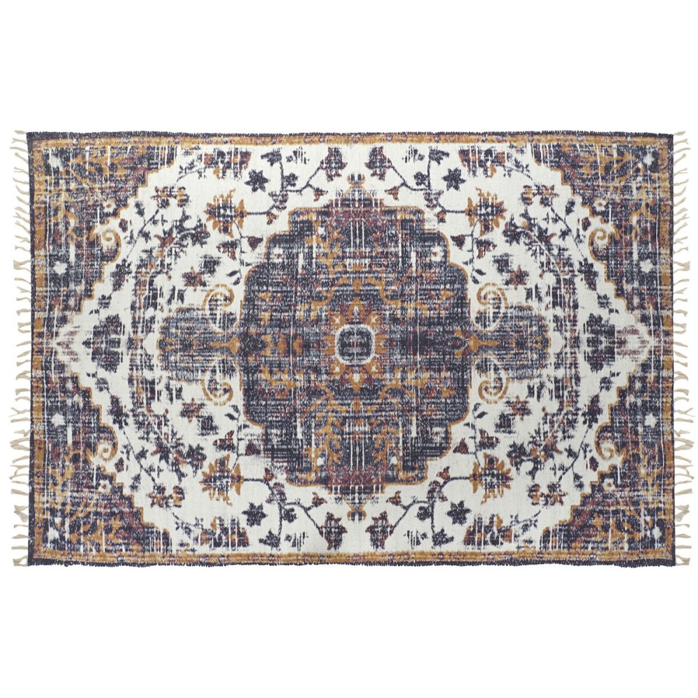 Tappeto DKD Home Decor Cotone Arabo Chenille (200 x 290 x 1 cm)