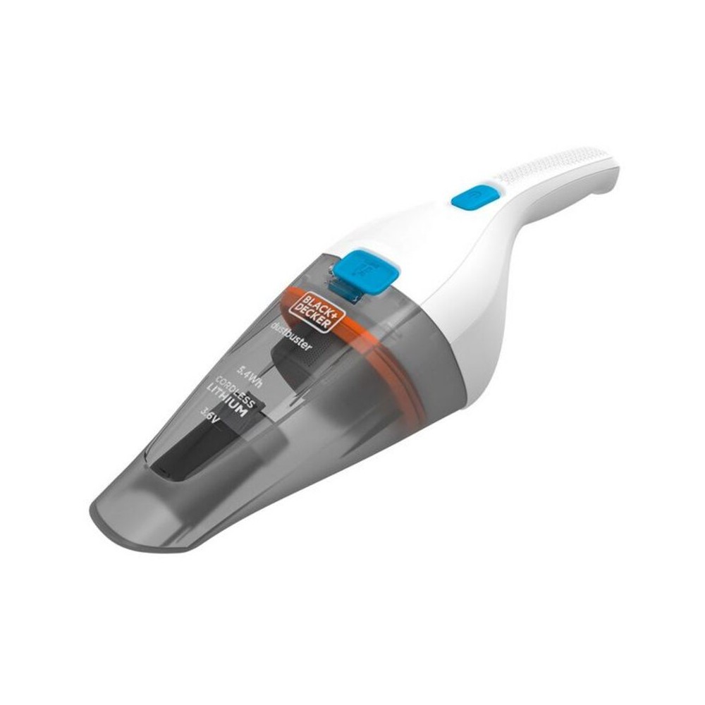 Aspirador de mão ciclónico Black & Decker NVC 115JL 0,32 L 630 l/min 3,6V 5,4 W Blanco