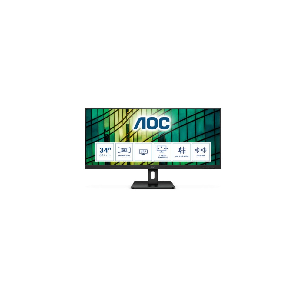 Monitor AOC Q34E2A 34" 2560 x 1080 px FHD+
