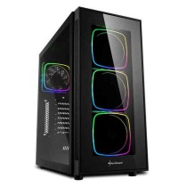 Case computer desktop ATX Sharkoon 4044951028221 Nero