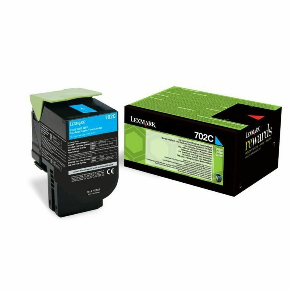 Toner Lexmark 702C R Türkis