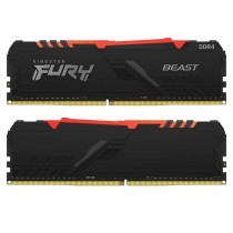 RAM Memory Kingston Fury Beast KF432C16BB1AK2/32 32 GB DDR4 3200 MHz CL16 32 GB RGB