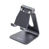 Support de tablette Aisens Soporte De Sobremesa Tamaño M Ajustable (1 Pivote) Para Movil / Tablet, Gris Gris