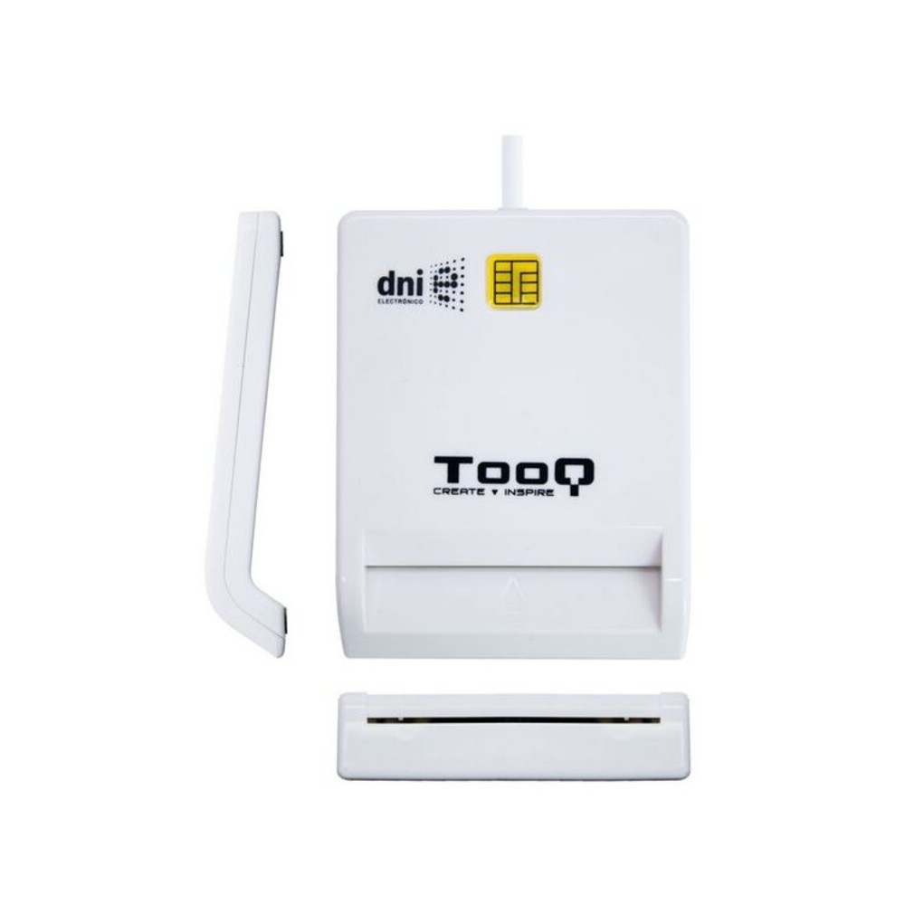 Lector de Tarjetas Inteligentes TooQ TQR-210W USB 2.0 Blanco