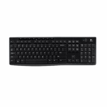 Teclado sem Fios Logitech K270 Preto