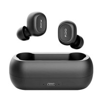 Auriculares Bluetooth QCY T1C Preto (Recondicionado A+)