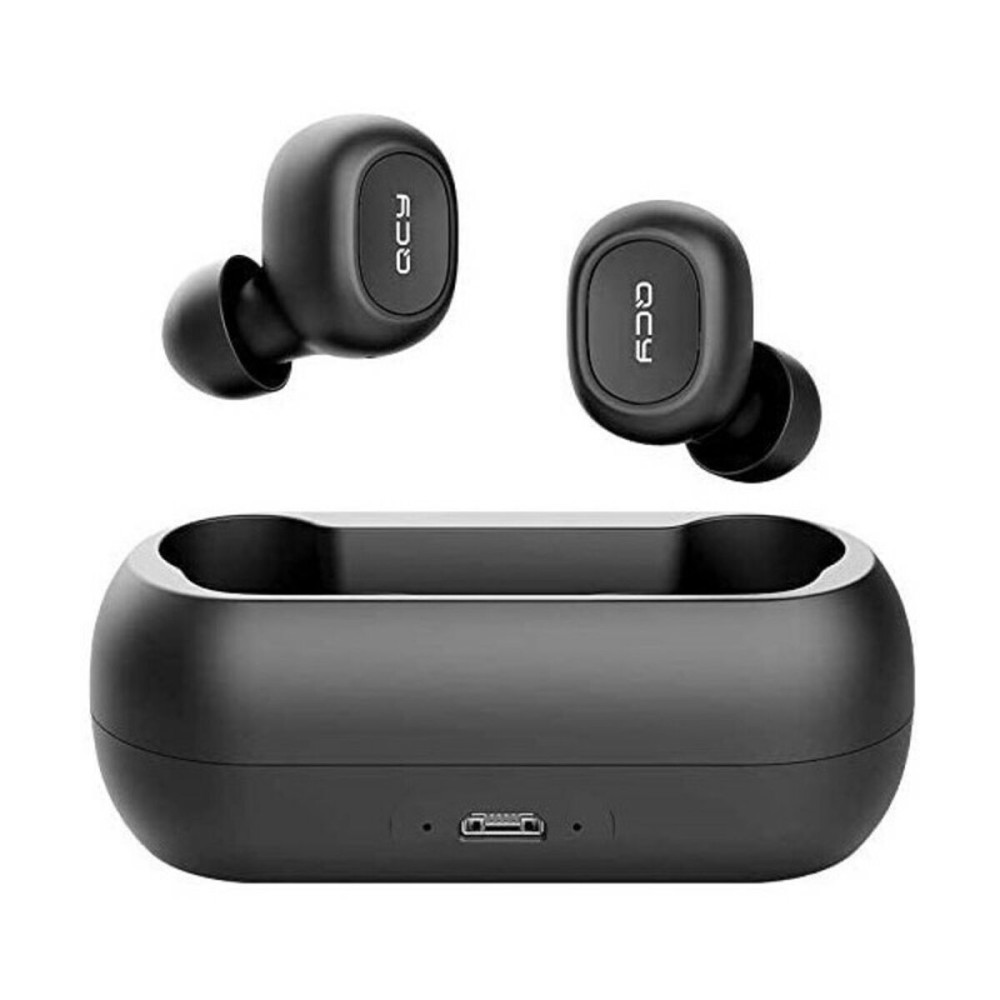 Auriculares Bluetooth QCY T1C Preto (Recondicionado A+)