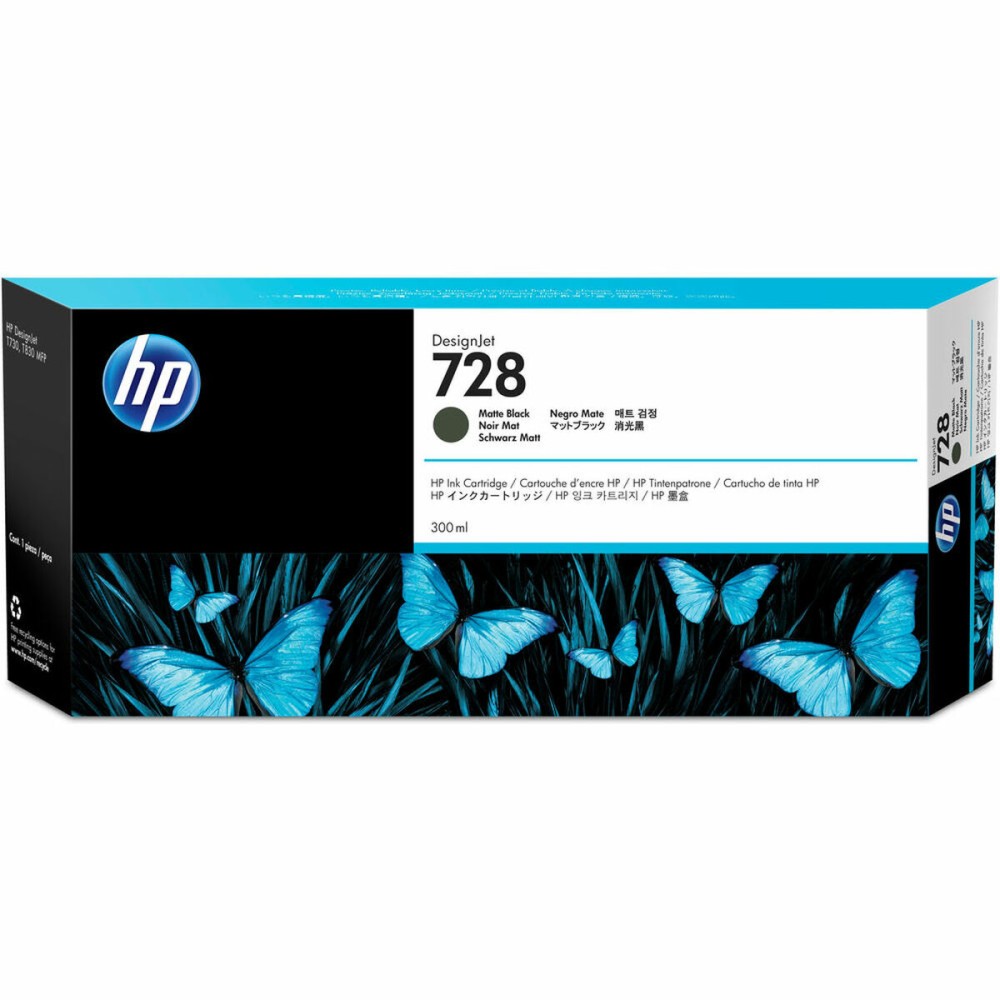 Tinteiro de Tinta Original HP 728 Preto