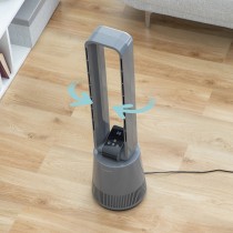 Ventilator ohne Rotoren mit Luftreinigungsfilter und Fernbedienung Bloho InnovaGoods