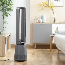 Ventilator ohne Rotoren mit Luftreinigungsfilter und Fernbedienung Bloho InnovaGoods