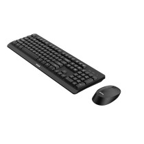 Tastatur mit Drahtloser Maus Philips SPT6307BL/16 Qwerty Spanisch
