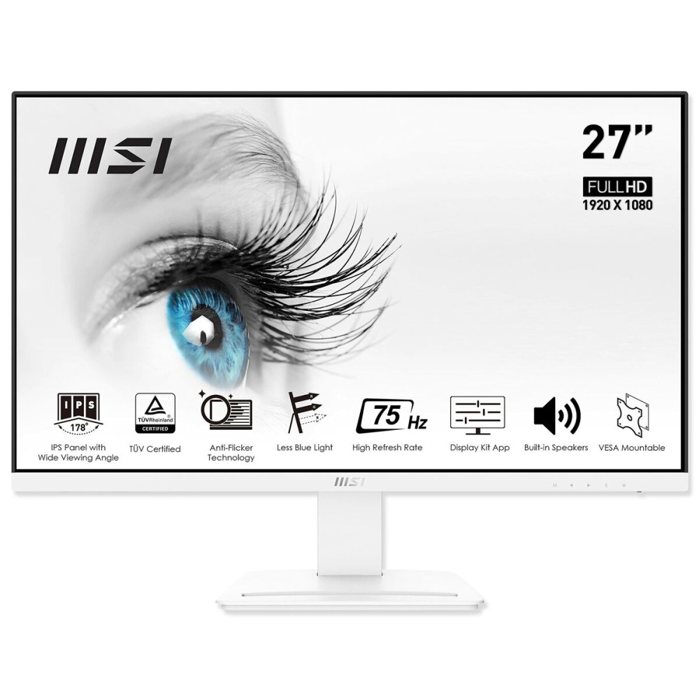 Monitor MSI MP273W 27" 75 Hz LED IPS 50-60  Hz