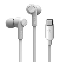 Auriculares com microfone Belkin G3H0002BTWHT Branco