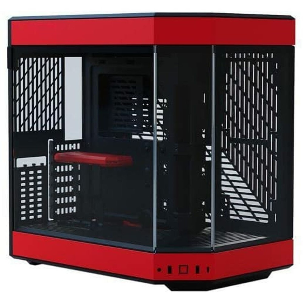 Caja Semitorre ATX Hyte Y60 Rojo Negro/Rojo