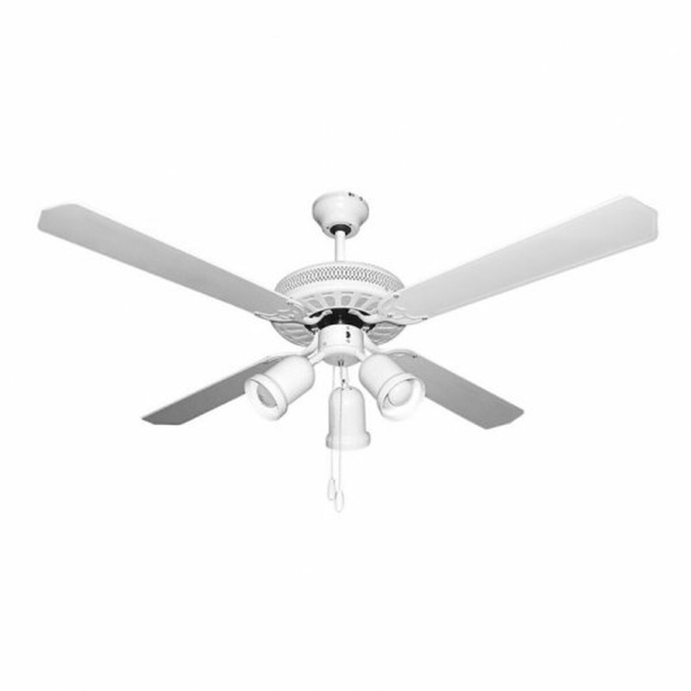 Ventilador de Teto com Luz Orbegozo CT35132B Branco 70 W Ø 132 cm