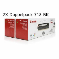 Tóner Canon CRG-718 Bk VP Negro (2 pcs)