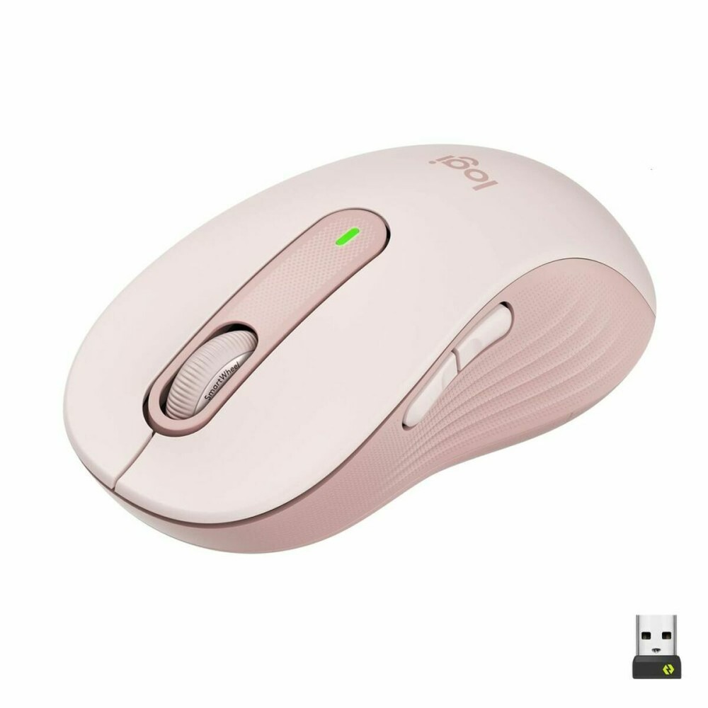 Mouse senza Fili Logitech M650 L Rosa Wireless