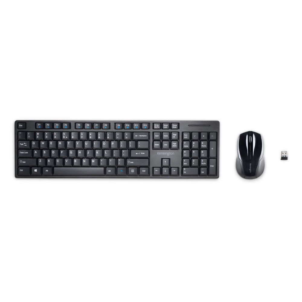 Keyboard and Wireless Mouse Kensington K75230ES Spanish Qwerty QWERTY