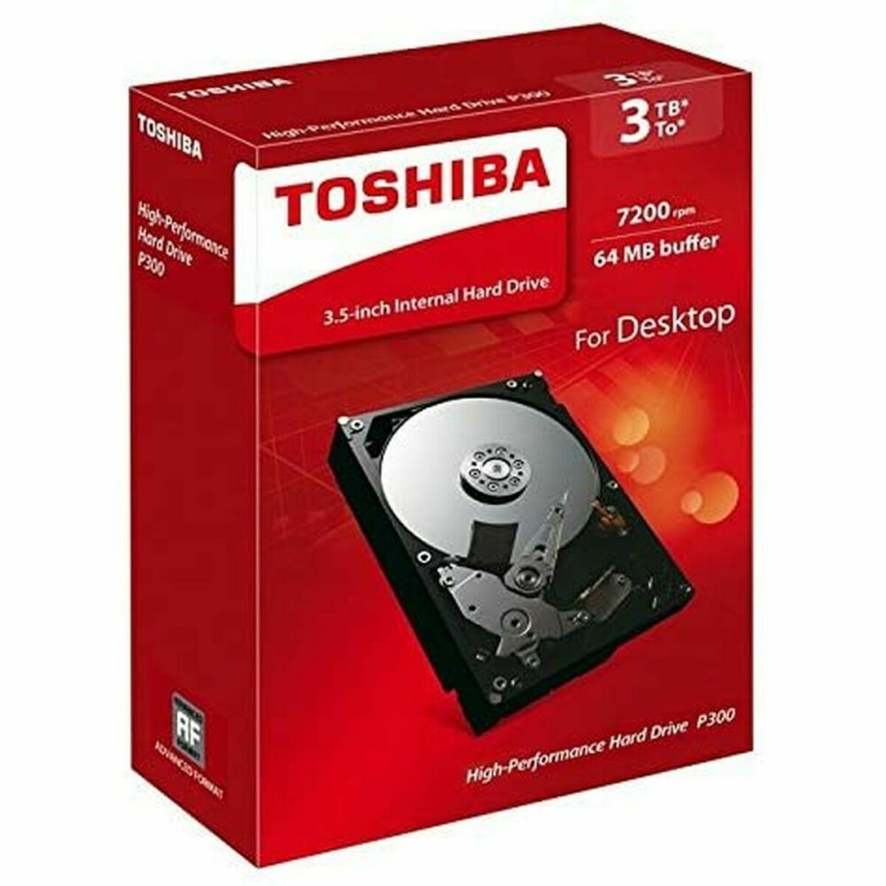 Disco Duro Toshiba HDWD130EZSTA 3 TB 3,5"