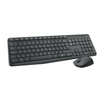 Tastiera e Mouse Wireless Logitech 920-007919 Nero