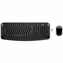 Keyboard and Mouse HP Teclado y ratón inalámbricos HP 300 Black Wireless