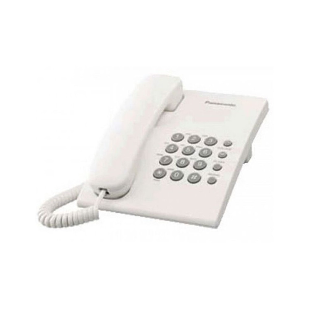 Telefono Fisso Panasonic KX-TS500EXW Bianco