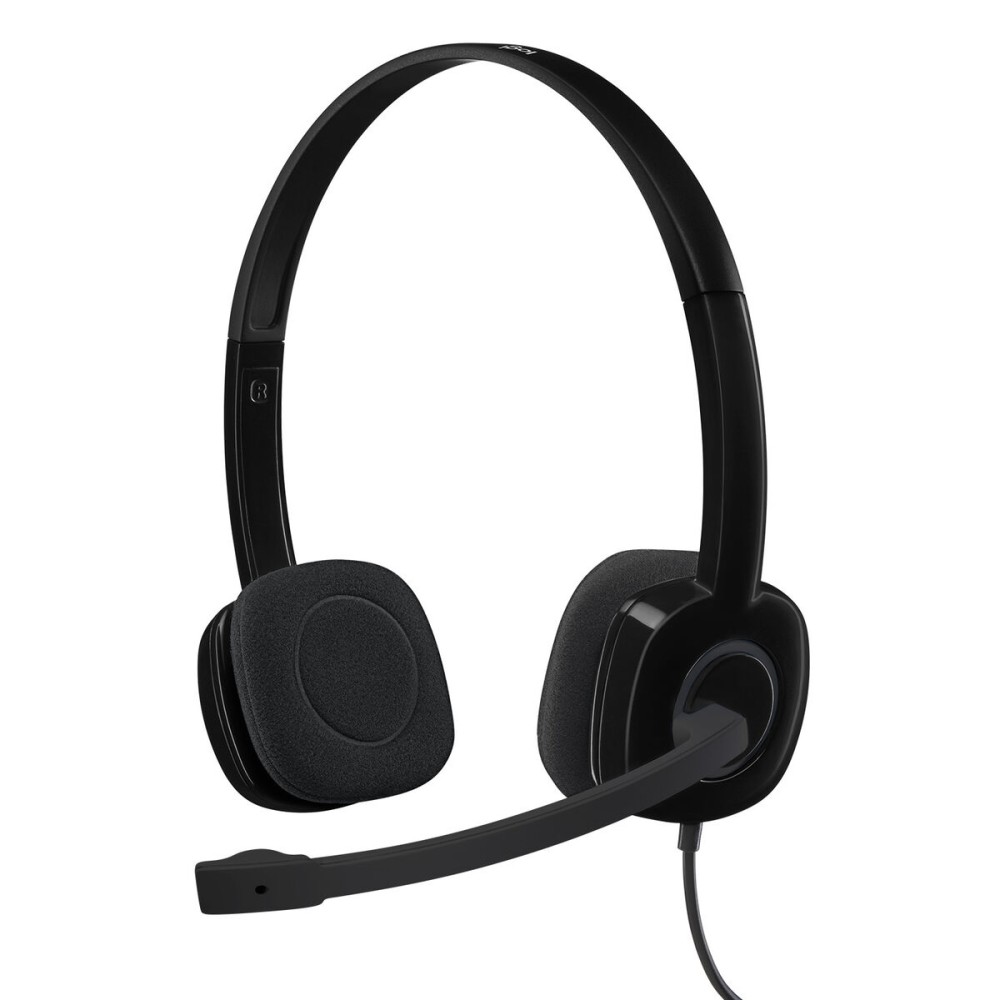 Auriculares con Micrófono Logitech 981-000589 Negro