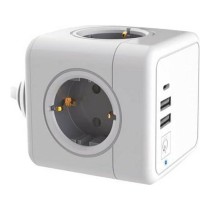 Cube multiplugs Silver Electronics 9522 E-BLOCK