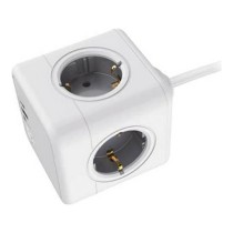 Cube multiplugs Silver Electronics 9522 E-BLOCK