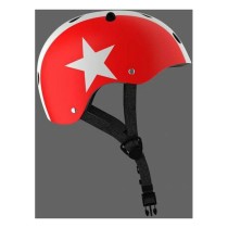 Kinderhelm Moltó Weiß Rot 48-53 cm