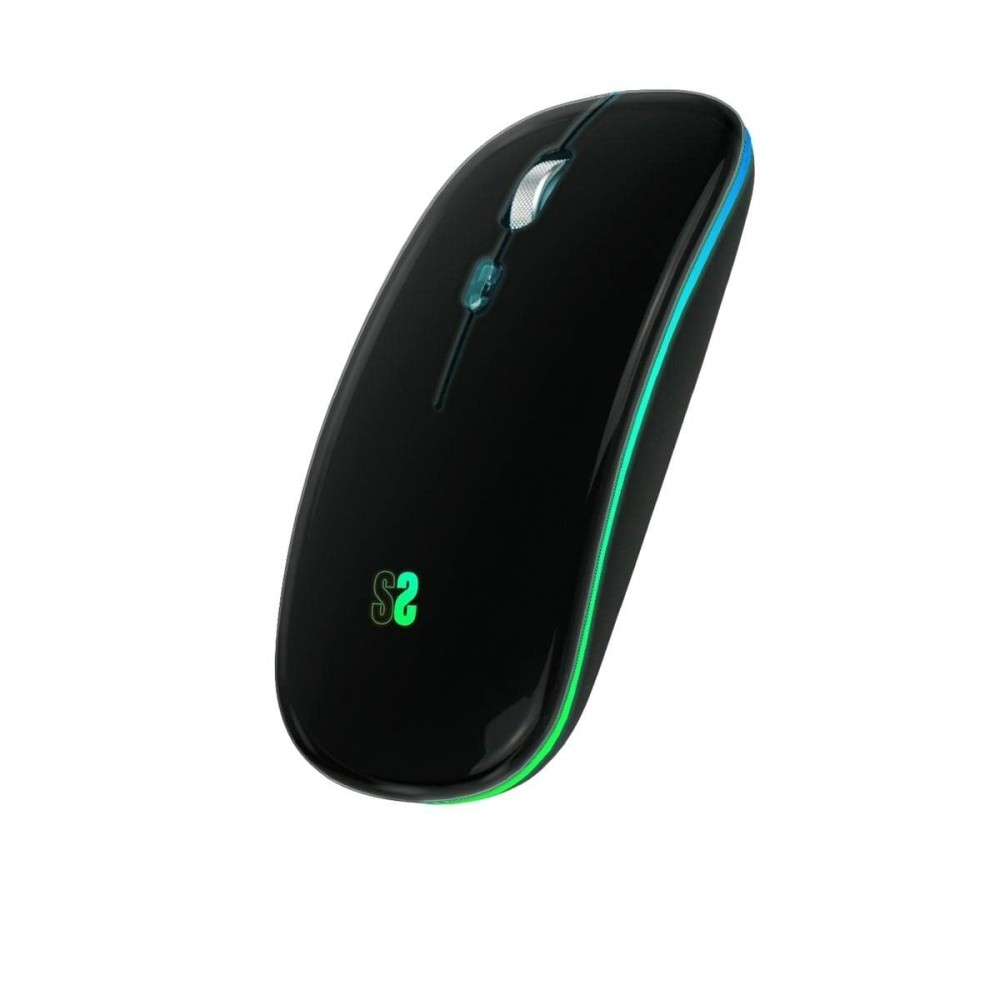 Mouse Subblim DUAL FLAT Nero (1 Unità)