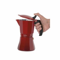 Cafetière Italienne JATA HCAF2012      * Rouge Aluminium (12 Tasses)