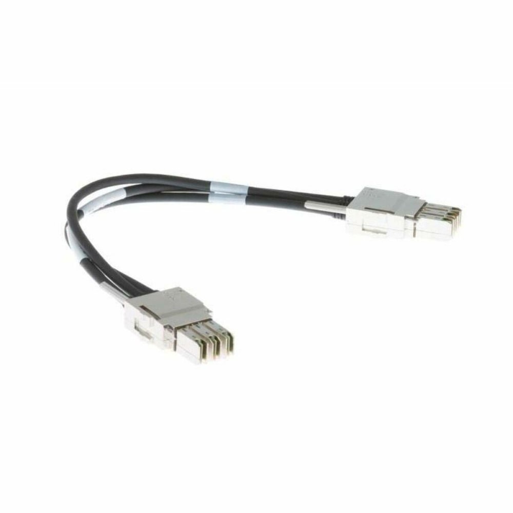 Cable de Red Rígido UTP Categoría 6 CISCO STACK-T1-3M Negro 3 m (3 m)