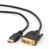 Adaptador HDMI para DVI GEMBIRD 5m, HDMI/DVI, M/M Preto 5 m