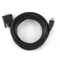 HDMI-zu-DVI-Adapter GEMBIRD 5m, HDMI/DVI, M/M Schwarz 5 m