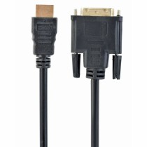 HDMI-zu-DVI-Adapter GEMBIRD 5m, HDMI/DVI, M/M Schwarz 5 m