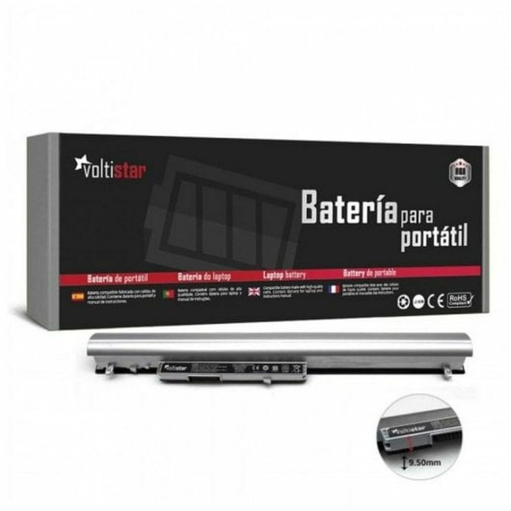 Notebookbatterie Voltistar BAT2147 Schwarz/Grau 2200 mAh 14,8 V