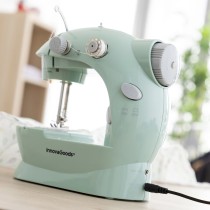 MiniPortableSewingMachinewithLED,ThreadCutterandAccessoriesSewnyInnovaGoods