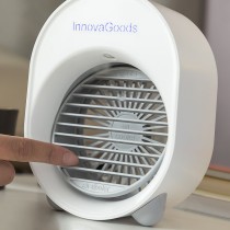 MiniClimatizadorHumidificadorporUltrassonscomLEDKoolizerInnovaGoods