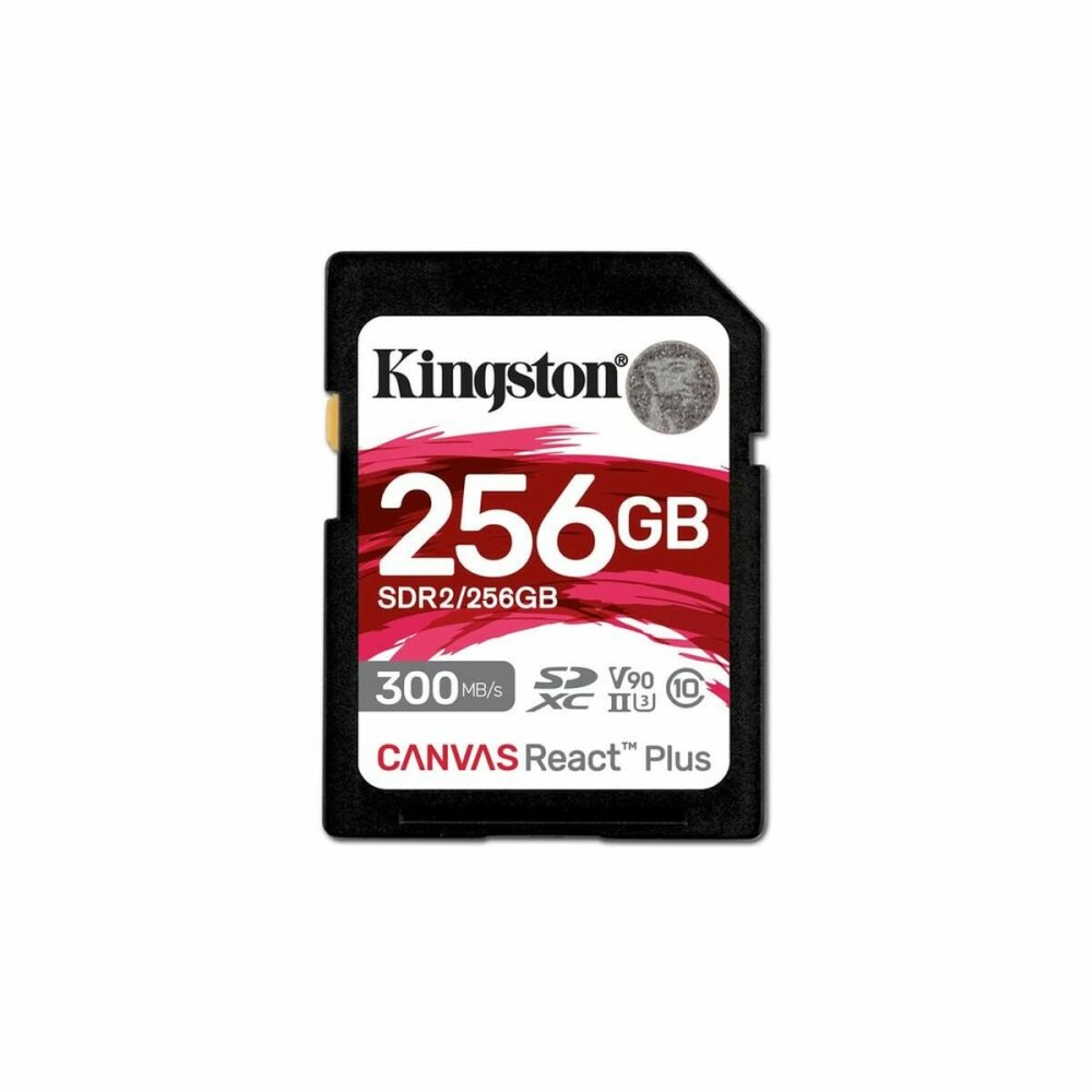 Cartão de Memória Micro SD com Adaptador Kingston SDR2/256GB SDXC UHS-II 8K Ultra HD 256 GB