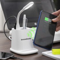 ChargeurSansFilavecSupport-OrganisateuretLampeLEDUSB5en1DesKingInnovaGoodsRIV001(ReconditionnéA)