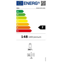 RefrigeratorBEKORSSE415M31XBNSteel(171,4x59,5cm)