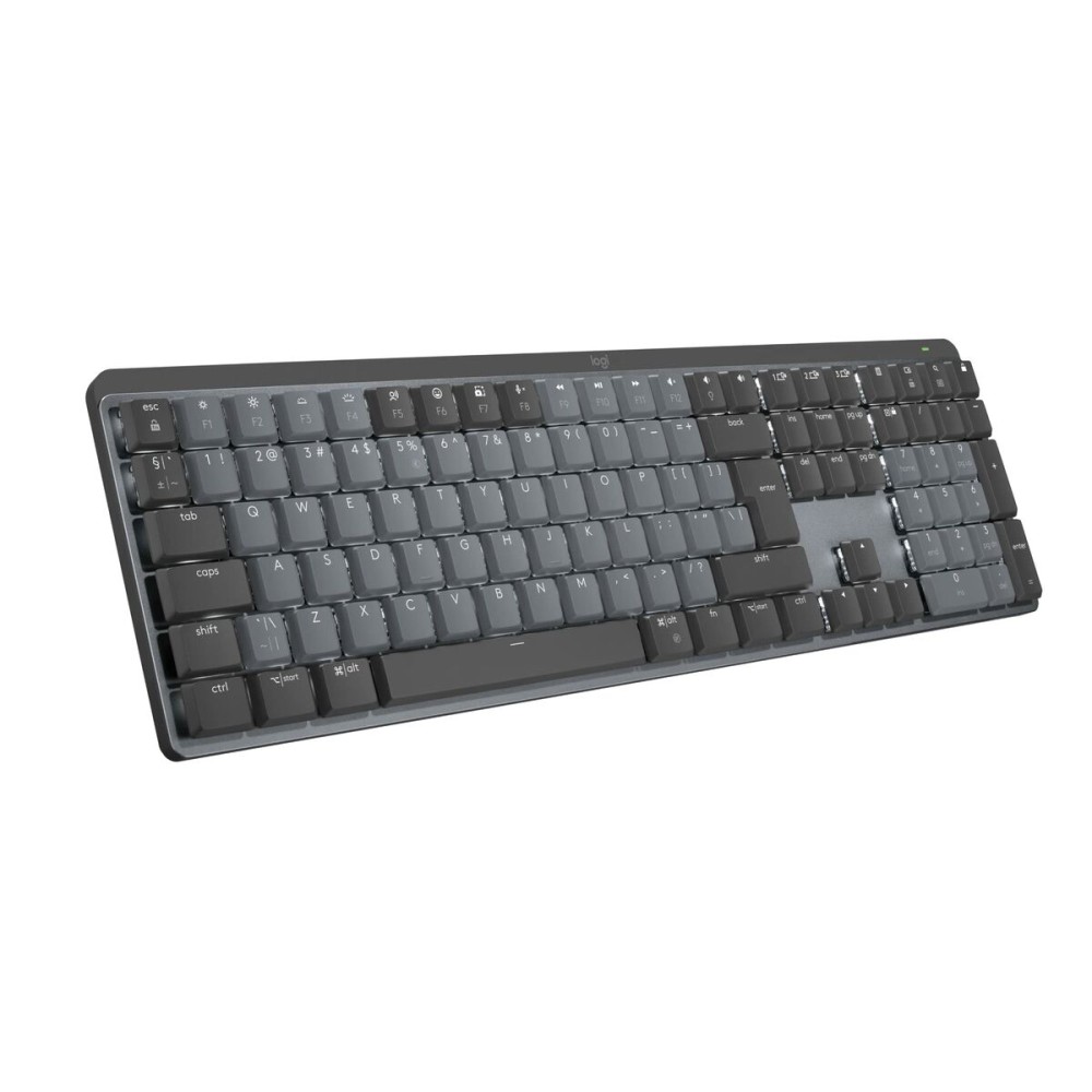 TecladosemFiosLogitech920-010757PretoInglêsEEUUCinzentoQWERTY